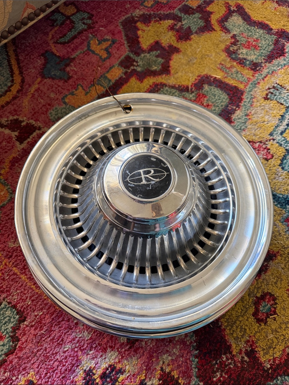 Vintage set of 4 1965 Buick Riviera Hubcaps